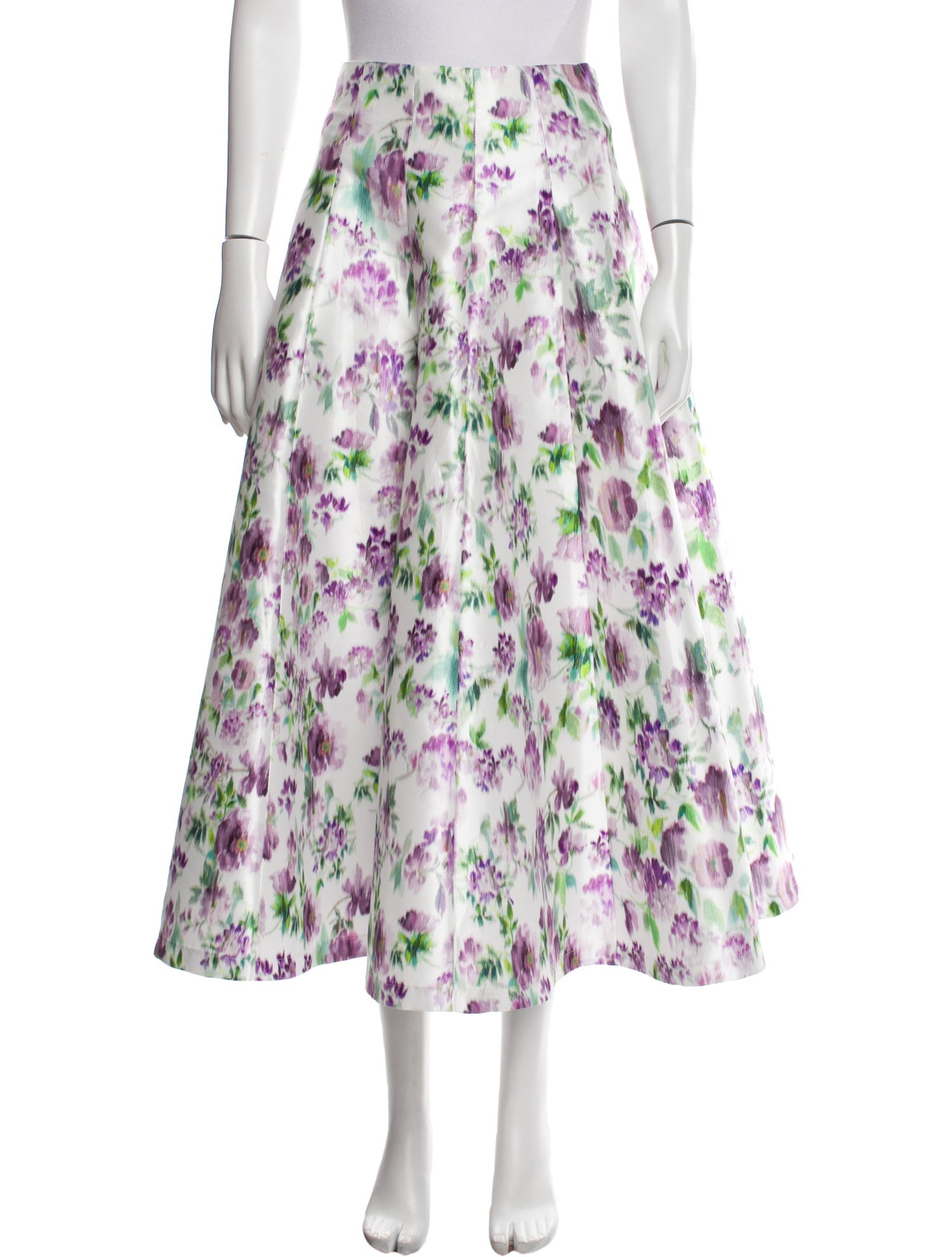 Philosophy di Lorenzo Serafini Floral Print Midi Length Skirt w/ Tags