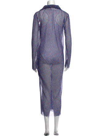 Philosophy di Lorenzo Serafini Printed Long Dress