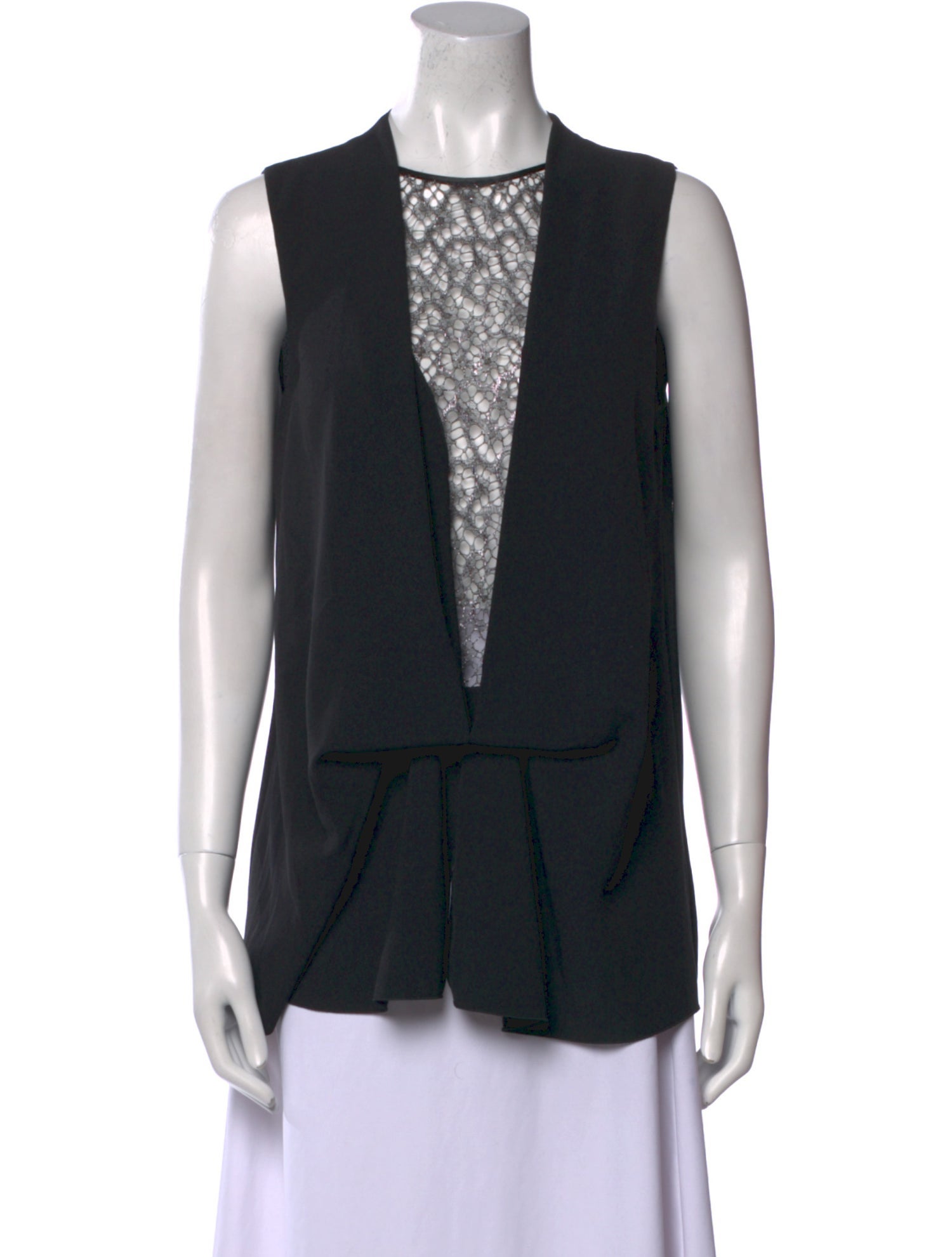 Philosophy di Lorenzo Serafini Crew Neck Sleeveless Top w/ Tags