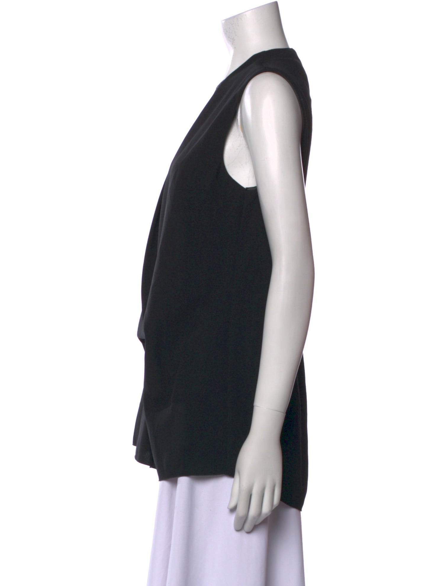 Philosophy di Lorenzo Serafini Crew Neck Sleeveless Top w/ Tags