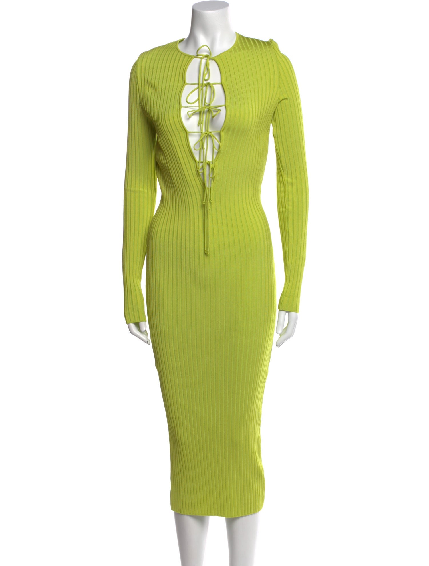 Philosophy di Lorenzo Serafini V-Neck Midi Length Dress