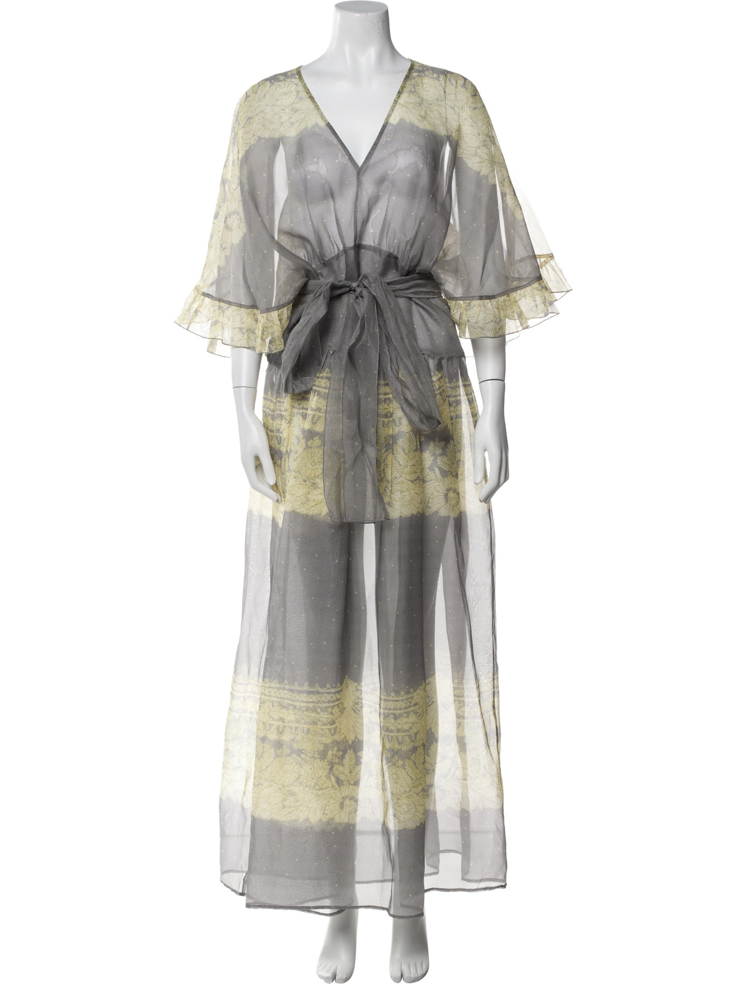 Philosophy di Lorenzo Serafini Printed Long Dress