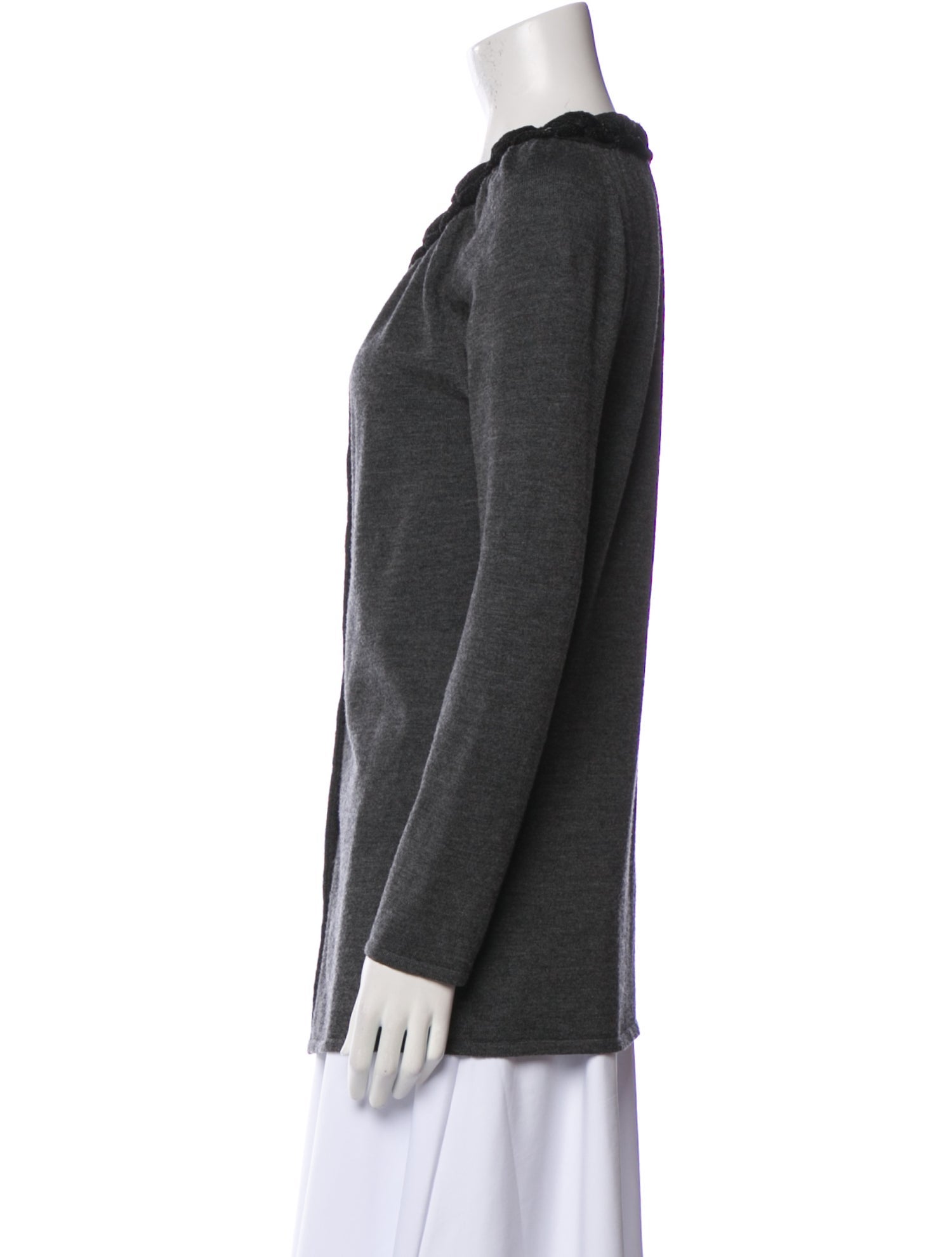 Philosophy di Lorenzo Serafini Virgin Wool Scoop Neck Sweater