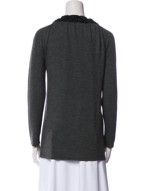Philosophy di Lorenzo Serafini Virgin Wool Scoop Neck Sweater