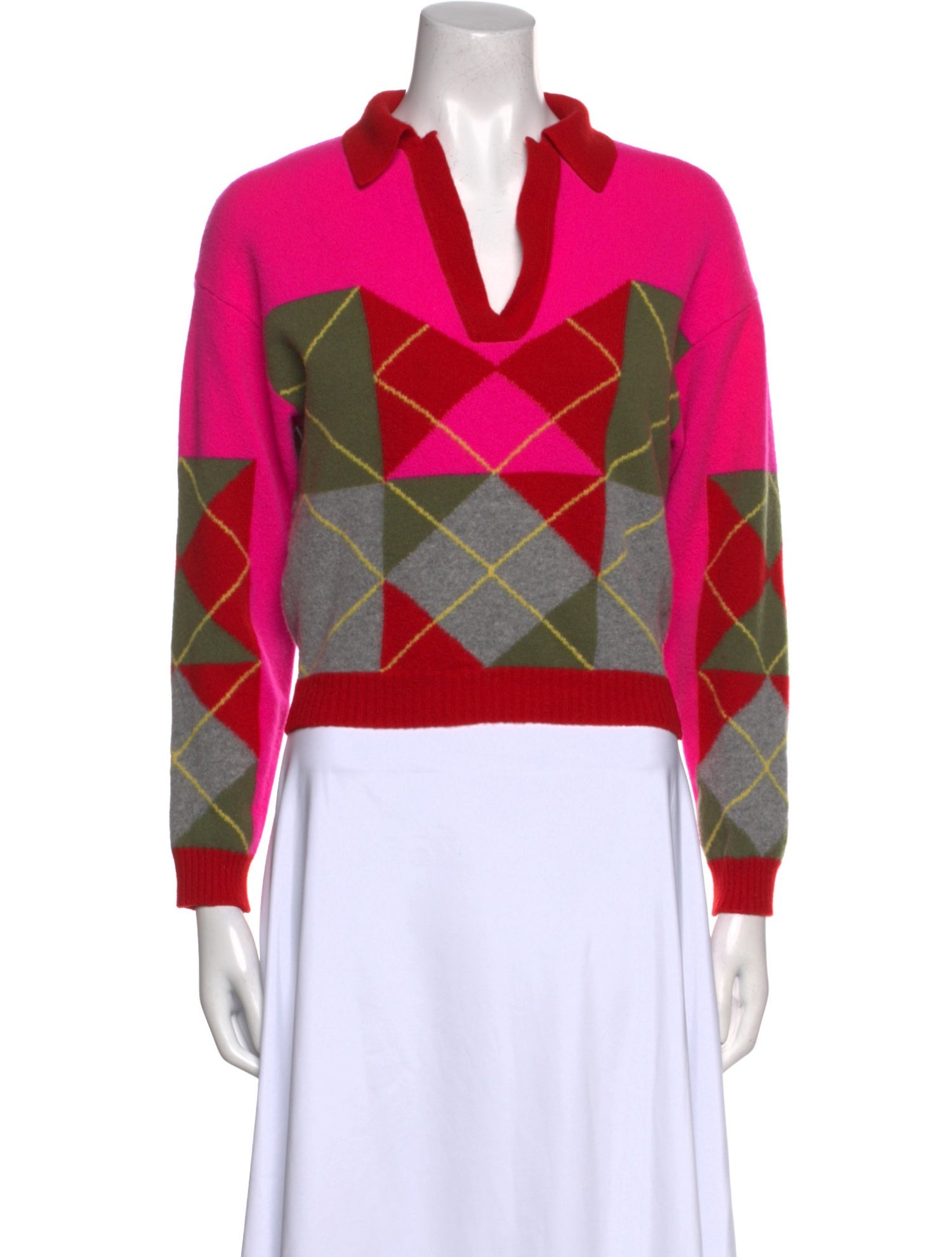 Philosophy di Lorenzo Serafini Virgin Wool Printed Sweater
