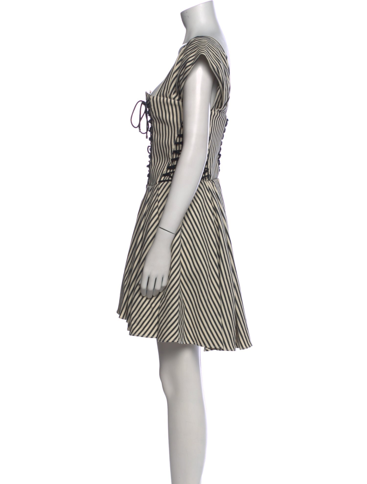 Philosophy di Lorenzo Serafini Striped Mini Dress w/ Tags