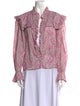 Philosophy di Lorenzo Serafini Floral Print V-Neck Blouse