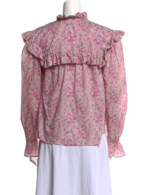 Philosophy di Lorenzo Serafini Floral Print V-Neck Blouse