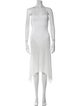 Philosophy di Lorenzo Serafini Square Neckline Midi Length Dress