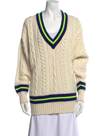 Philosophy di Lorenzo Serafini Virgin Wool Striped Sweater