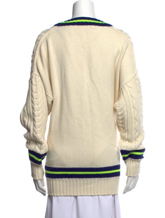 Philosophy di Lorenzo Serafini Virgin Wool Striped Sweater