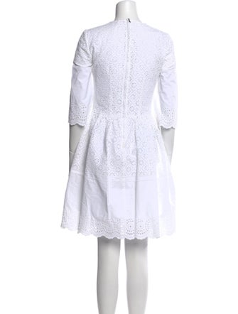 Philosophy di Lorenzo Serafini Lace Pattern Knee-Length Dress