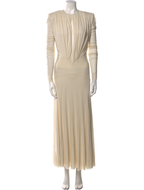 Philosophy di Lorenzo Serafini Crew Neck Long Dress