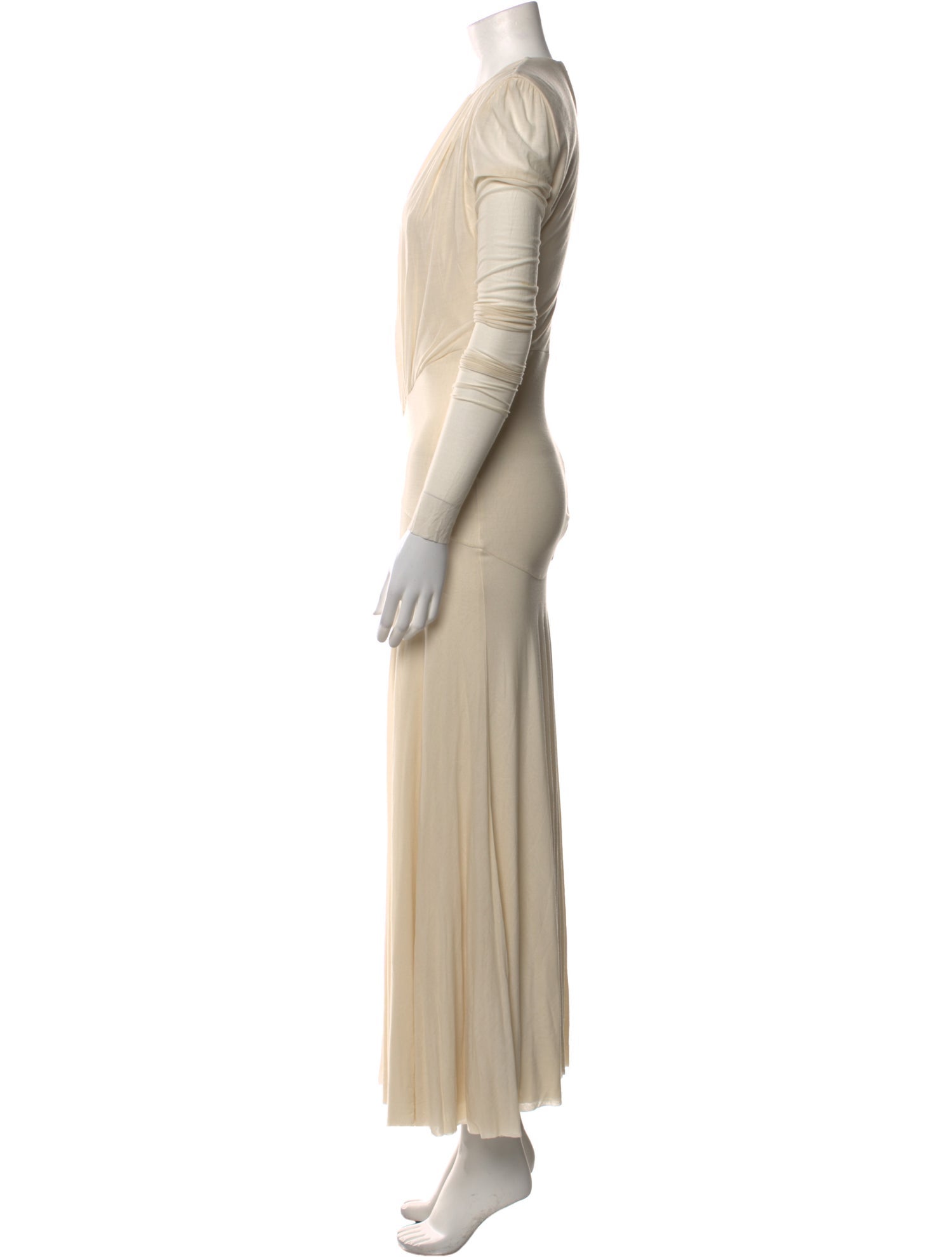 Philosophy di Lorenzo Serafini Crew Neck Long Dress