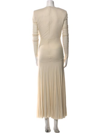 Philosophy di Lorenzo Serafini Crew Neck Long Dress