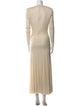 Philosophy di Lorenzo Serafini Crew Neck Long Dress