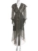 Philosophy di Lorenzo Serafini Silk Long Dress