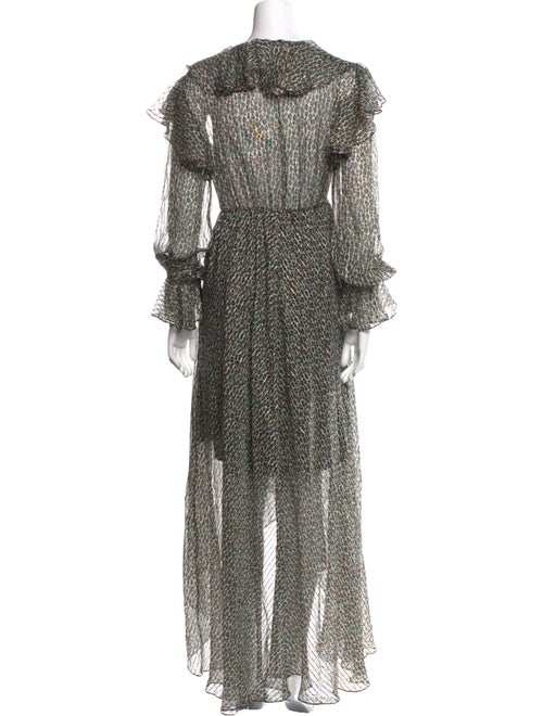Philosophy di Lorenzo Serafini Silk Long Dress