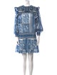 Philosophy di Lorenzo Serafini Printed Mini Dress
