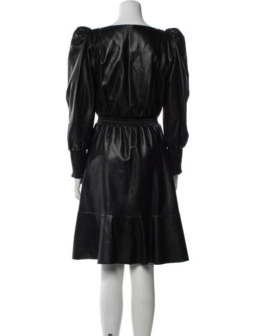 Philosophy di Lorenzo Serafini Square Neckline Knee-Length Dress