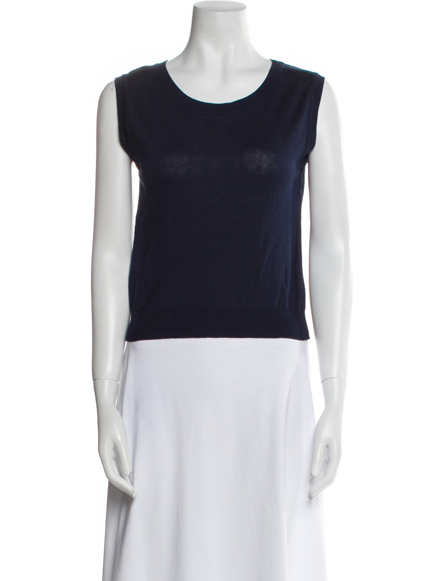 Philosophy di Lorenzo Serafini Scoop Neck Sleeveless Top