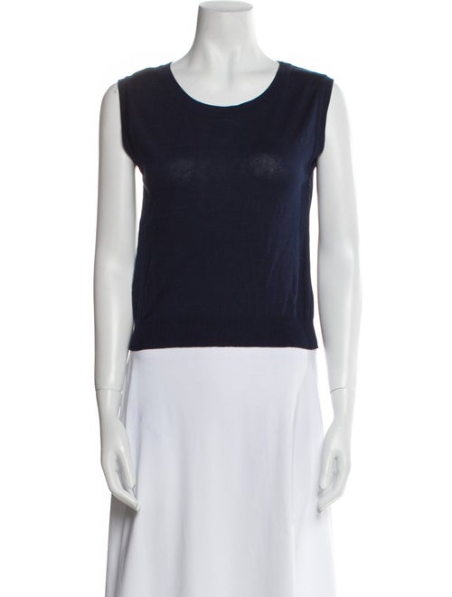 Philosophy di Lorenzo Serafini Scoop Neck Sleeveless Top