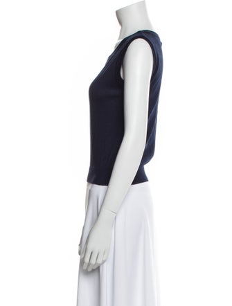 Philosophy di Lorenzo Serafini Scoop Neck Sleeveless Top