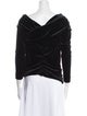 Philosophy di Lorenzo Serafini Cowl Neck Three-Quarter Sleeve Top