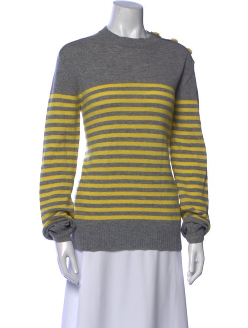 Philosophy di Lorenzo Serafini Virgin Wool Striped Sweatshirt