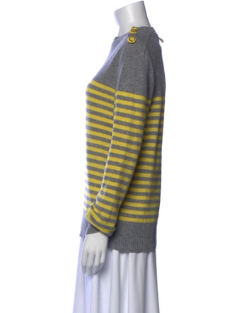 Philosophy di Lorenzo Serafini Virgin Wool Striped Sweatshirt