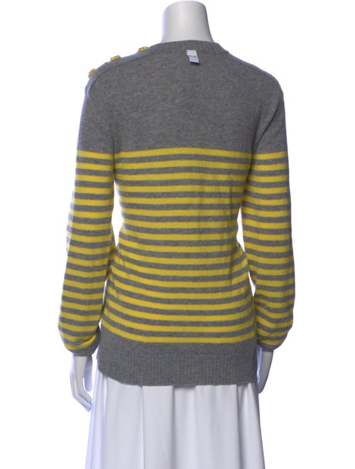Philosophy di Lorenzo Serafini Virgin Wool Striped Sweatshirt