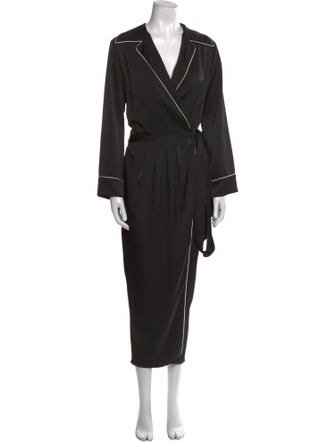 Philosophy di Lorenzo Serafini V-Neck Long Dress