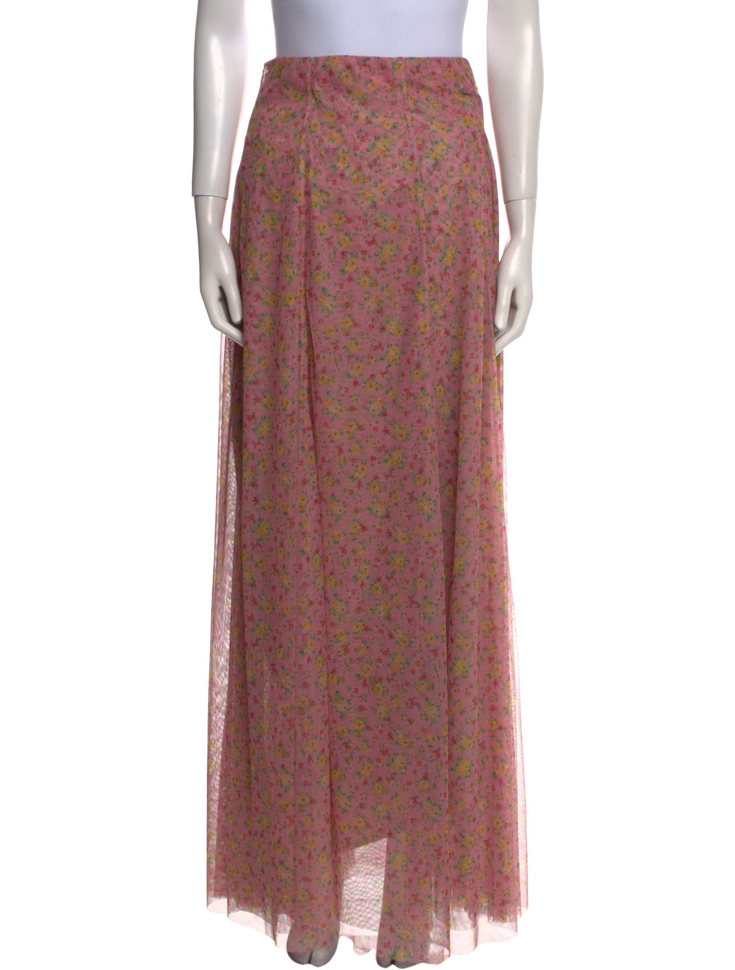 Philosophy di Lorenzo Serafini Floral Print Long Skirt