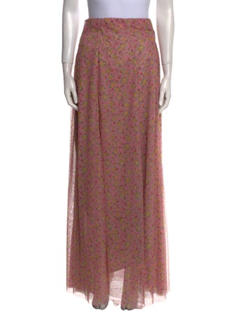 Philosophy di Lorenzo Serafini Floral Print Long Skirt