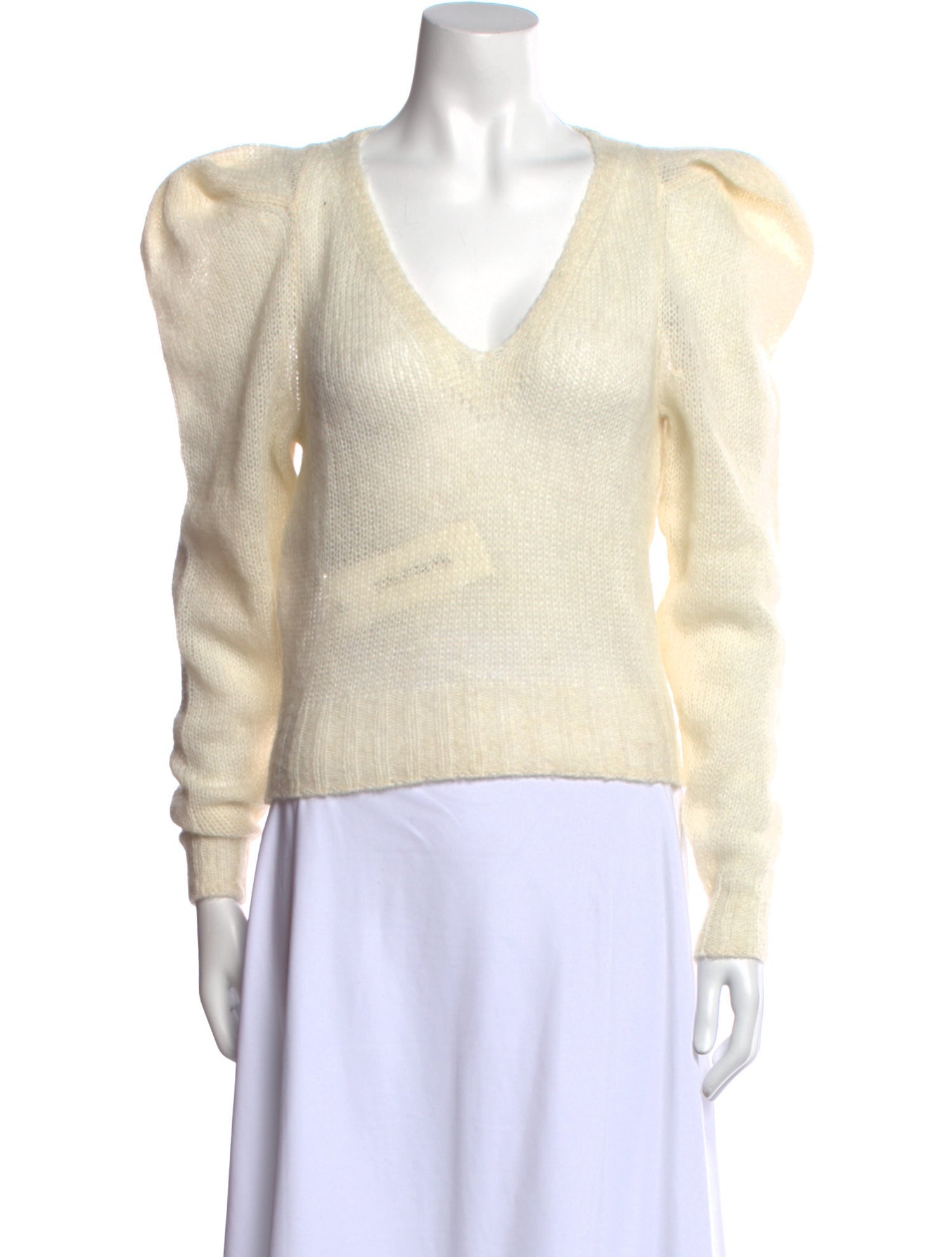 Philosophy di Lorenzo Serafini Alpaca V-Neck Sweater