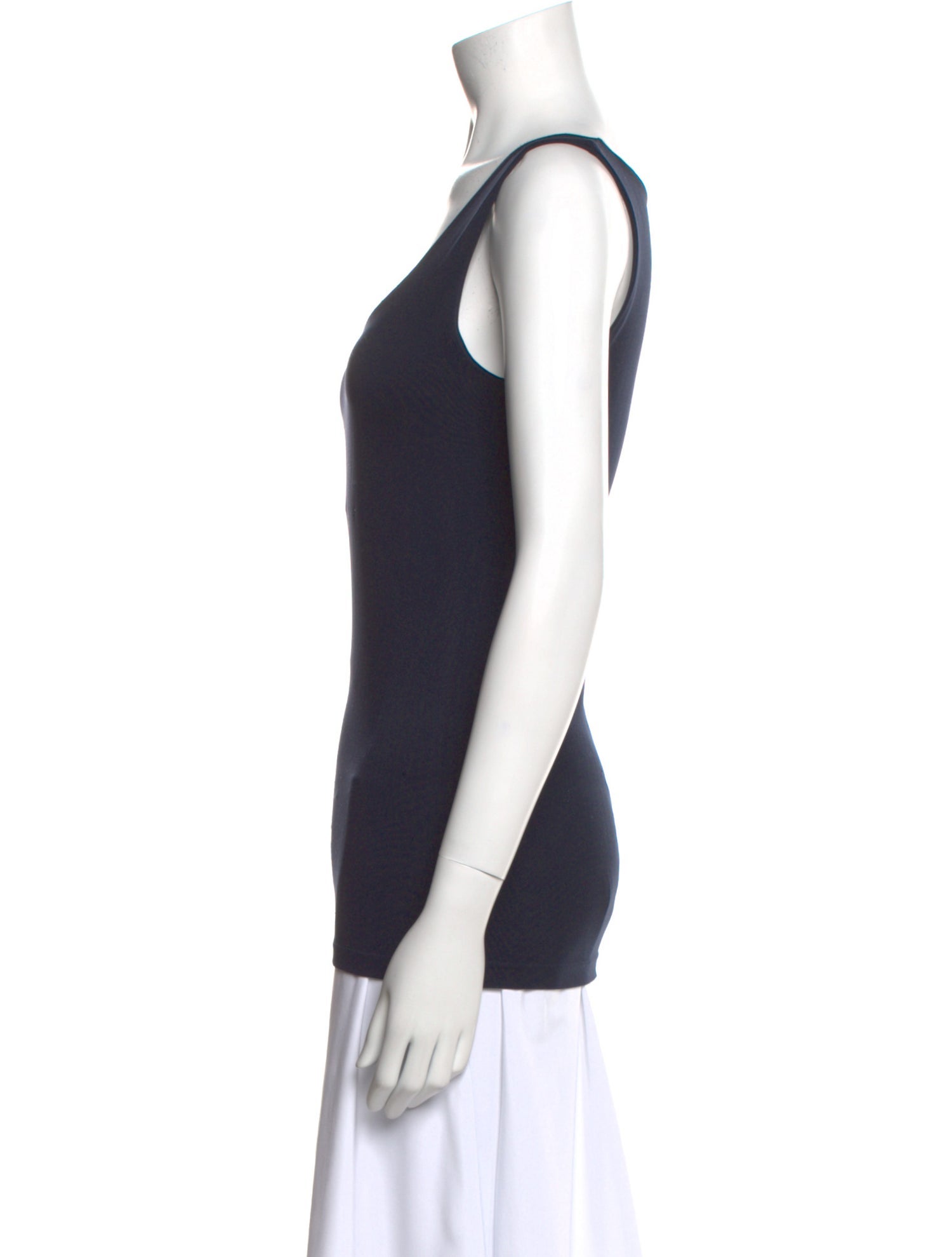 Philosophy di Lorenzo Serafini Scoop Neck Sleeveless Top