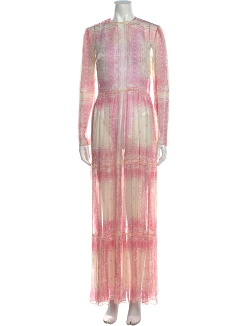 Philosophy di Lorenzo Serafini Printed Long Dress
