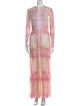 Philosophy di Lorenzo Serafini Printed Long Dress