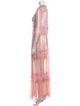 Philosophy di Lorenzo Serafini Printed Long Dress