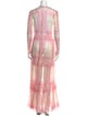 Philosophy di Lorenzo Serafini Printed Long Dress