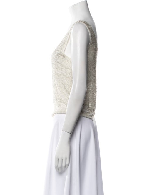 Philosophy di Lorenzo Serafini Scoop Neck Sleeveless Crop Top