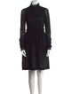 Philosophy di Lorenzo Serafini Mock Neck Knee-Length Dress