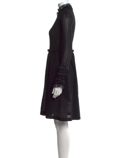 Philosophy di Lorenzo Serafini Mock Neck Knee-Length Dress
