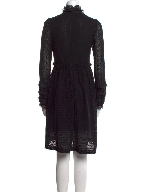 Philosophy di Lorenzo Serafini Mock Neck Knee-Length Dress