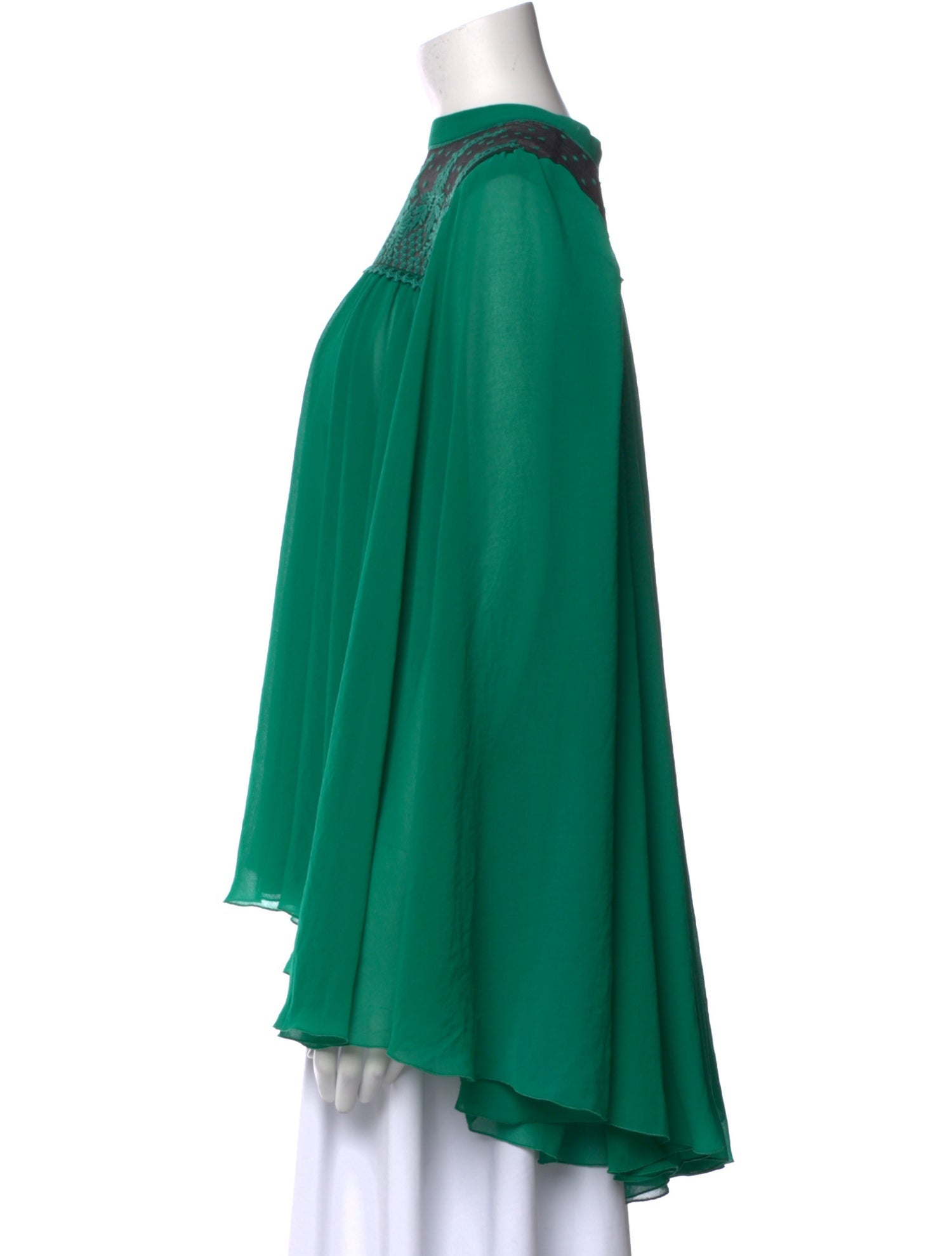 Philosophy di Lorenzo Serafini Bateau Neckline Long Sleeve Blouse