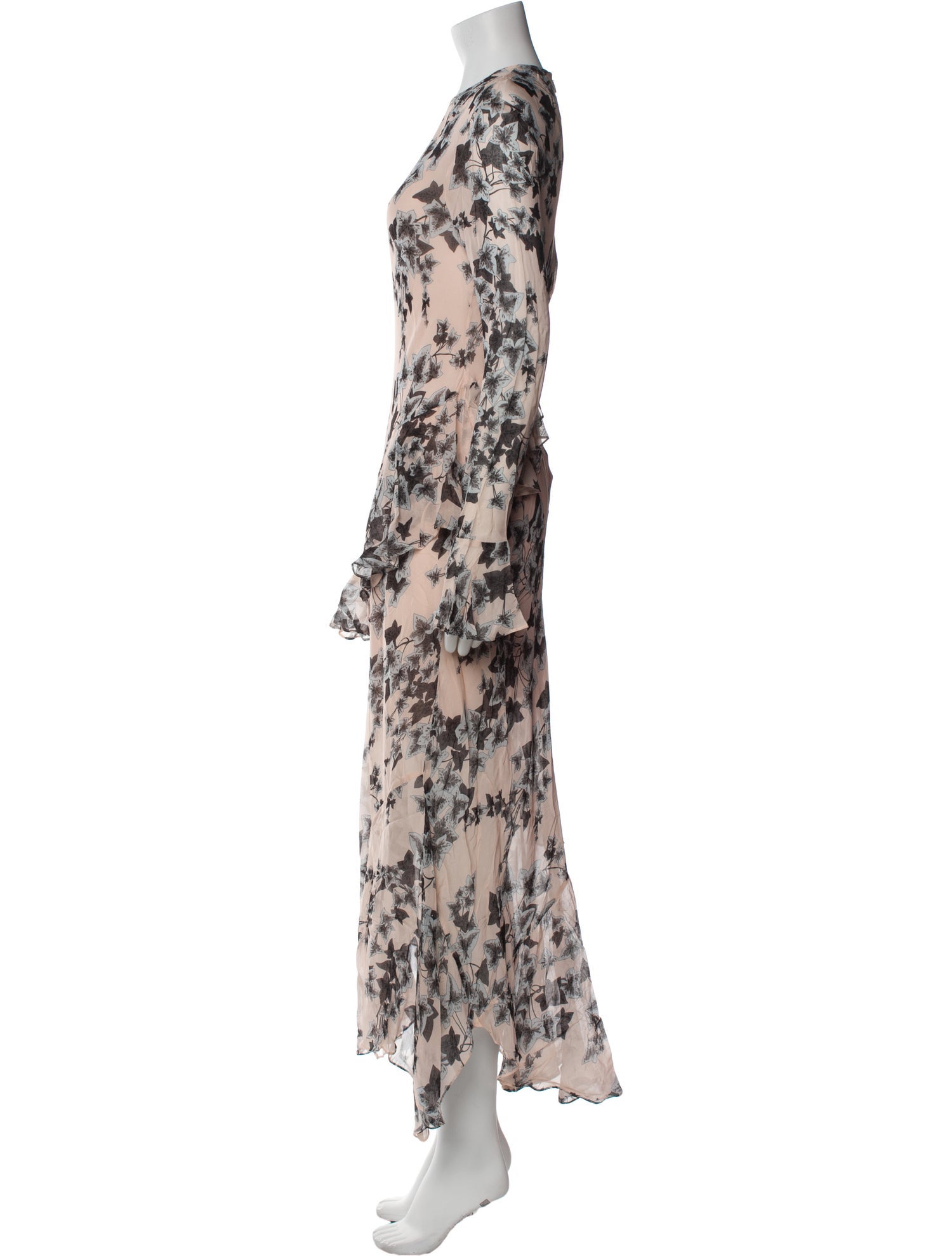 Philosophy di Lorenzo Serafini Floral Print Long Dress