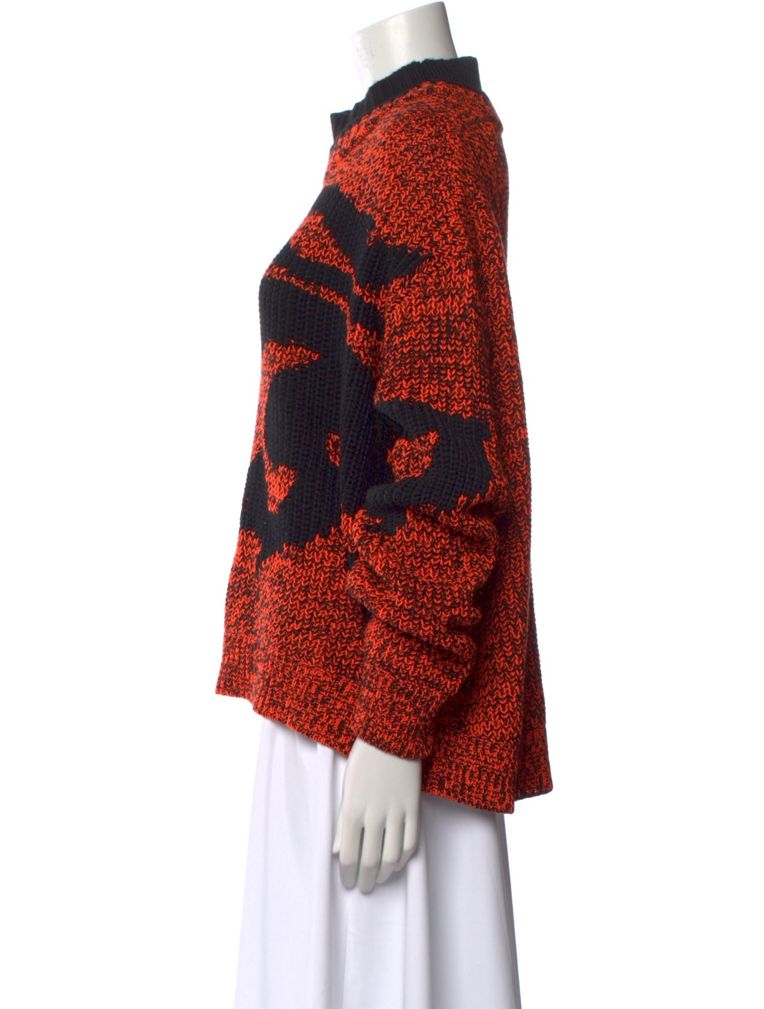 Philosophy di Lorenzo Serafini Virgin Wool Printed Sweater