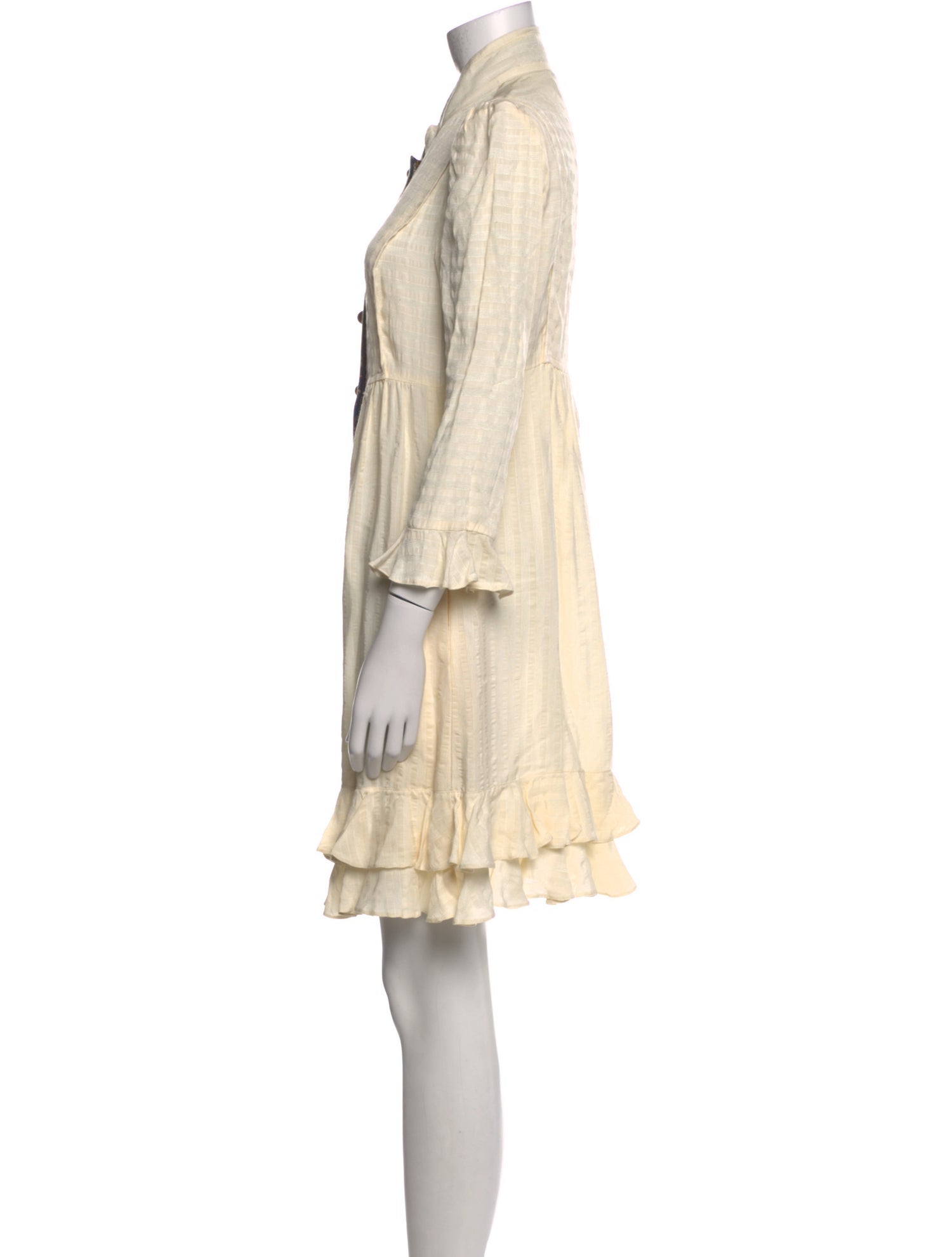 Philosophy di Lorenzo Serafini Silk Knee-Length Dress