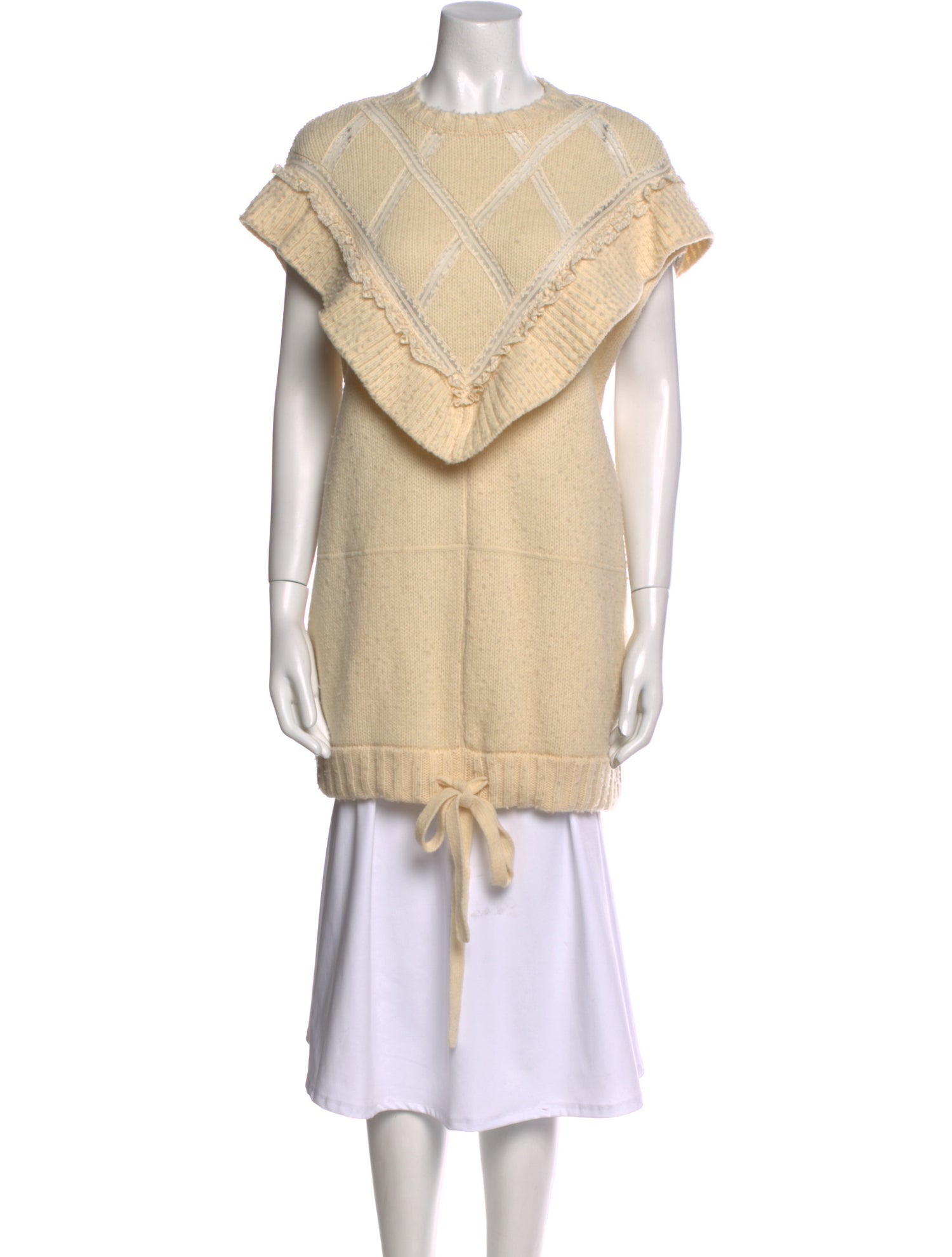 Philosophy di Lorenzo Serafini Wool Bateau Neckline Tunic