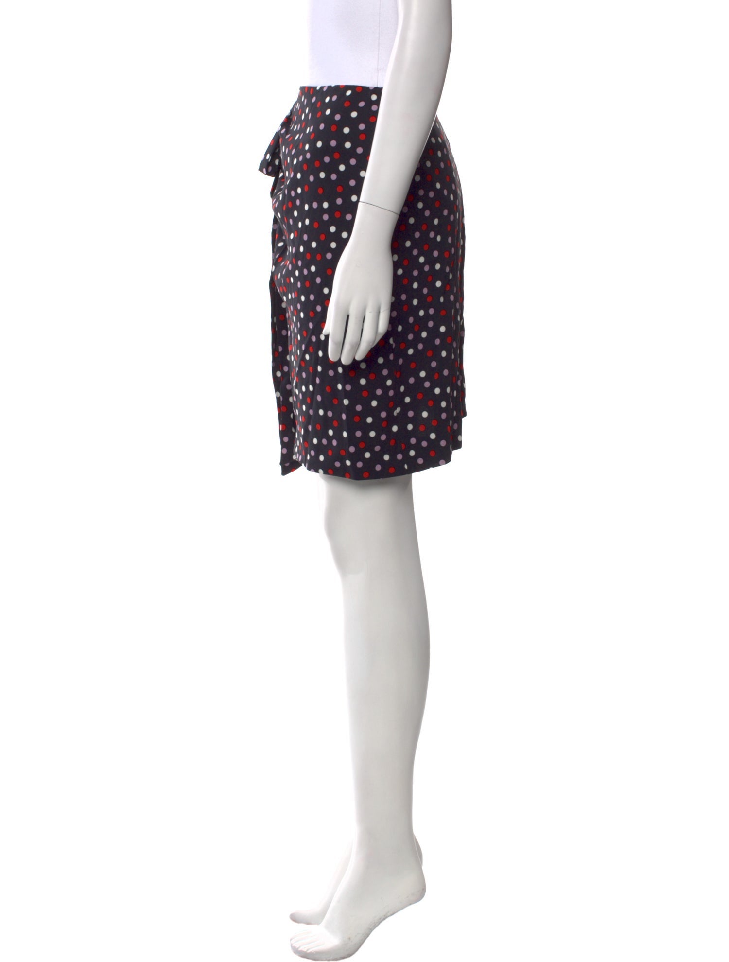 Philosophy di Lorenzo Serafini Polka Dot Print Knee-Length Skirt